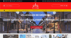 Desktop Screenshot of kronemag.de